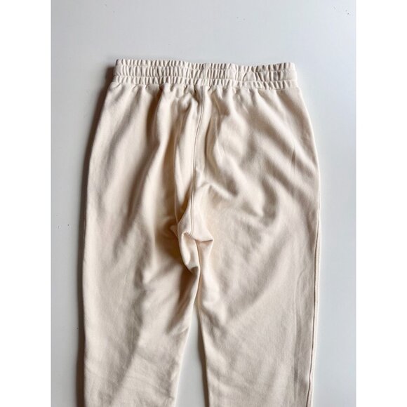 HEARTLOOM Ivory Cotton Terrry Sweatshirt Jogger Sweatsuit Set, Size XS/S - Picture 7 of 11